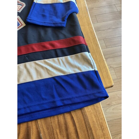 Vintage CCM NHL Vancouver Canucks Blank Blue Jersey Size XL 1990’s - Picture 4 of 16